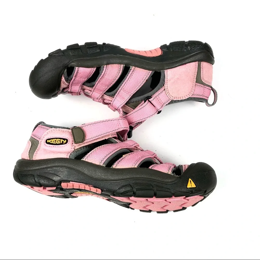 Keen Girls Pink Trail Sneakers Sz 3